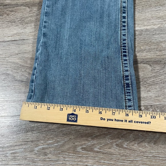 Cody James  Men's Jeans Slim Boot Cut Denim Western Casual Cowboy	31x30 Blue - Picture 6 of 8